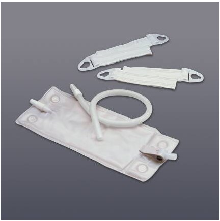 Urinary Leg Bag Combination Pack, Medium 18 oz.