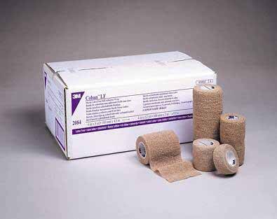 Coban Sterile Self-Adherent Wrap 4" x 5 yds., Tan