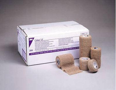 Coban Sterile Self-Adherent Wrap 3" x 5 yds., Tan