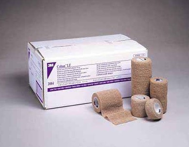 Coban Sterile Self-Adherent Wrap 6" x 5 yds., Tan