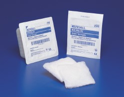 Cardinal Health Sterile 100% Cotton Medium Fluff Sponge 6" x 6-3/4" Sterile 2's REPLACES ZG44S