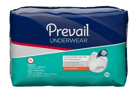 Prevail Protective Underwear Medium 34" - 46"