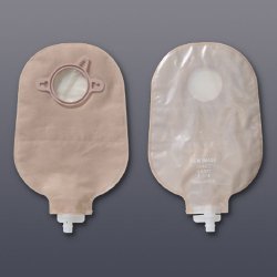 New Image 2-Piece Urostomy Pouch 2-1/4", Transparent