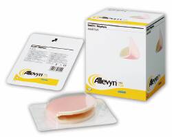 ALLEVYN Non-Adhesive Hydrocellular Dressing 5-1/2" x 4-1/2" Heel