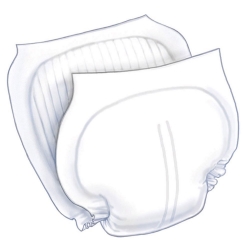 Wings Contoured Insert Pad, Moderate Absorbency