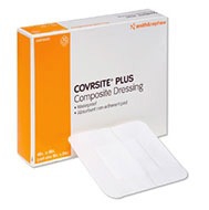 Coversite Plus Waterproof Dressing 6" x 6", 10/Box