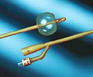 BARDEX 2-Way Silicone-Elastomer Coated Foley Catheter 20 Fr 30 cc