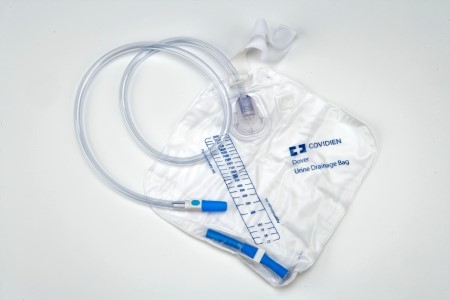 Kenguard Dover Urinary Drainage Bag with Anti-Reflux Chamber and Hook and Loop Hanger 2,000 mL