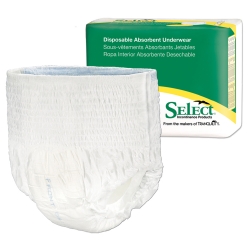 Tranquility Select Youth Disposable Absorbent Underwear Large 44" - 54"