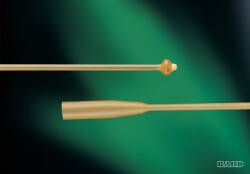 Pezzer Mushroom Latex Catheter 16 Fr