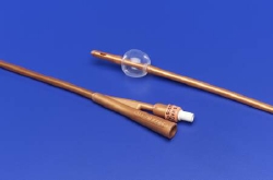 Dover 2-Way Silicone-Elastomer Foley Catheter 18 Fr 5 cc