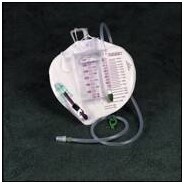 Infection Control Urinary Drainage Bag with Anti-Reflux Chamber and Bacteriostatic Collection System 2,000 mL