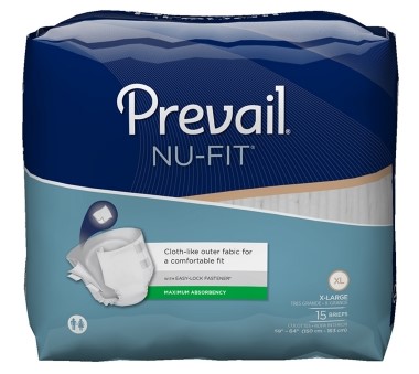 Prevail Nu-Fit Adult Brief X-Large 59" - 64"