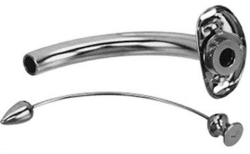 Jackson Tracheostomy Tube Size 6, Extra Long, 7-1/2 mm I.D. x 10 mm O.D.
