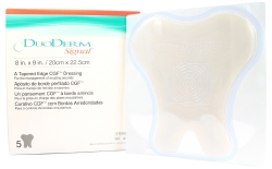 DuoDerm Signal Hydrocolloid Sacral Dressing 8" x 9" Sacral