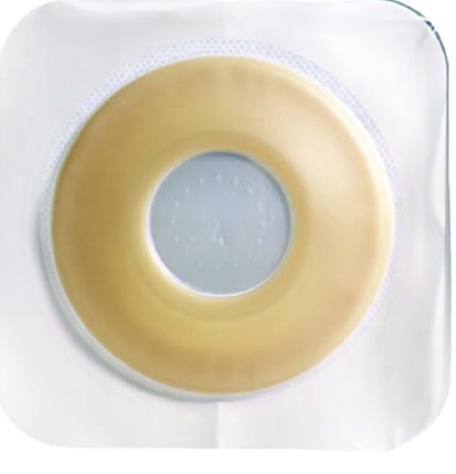 Sur-fit Natura Durahesive Pre-cut Wafer with Convex-IT 4-1/2" x 4-1/2" Opening 1-1/8"