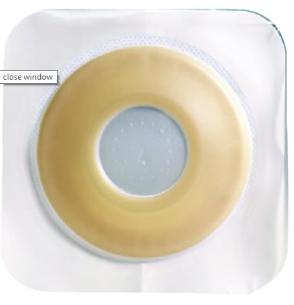Sur-fit Natura Durahesive Pre-cut Wafer with Convex-IT 5" x 5" Opening 1-5/8"