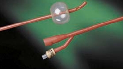 BARDEX LUBRICATH Tiemann 2-Way Specialty Foley Catheter 22 Fr 5 cc