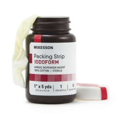 Sterile Iodoform Packing Strip 1" x 5 yds.  Replaces ZG100I