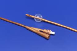 Dover Silver-Coated 2-Way Silicone Foley Catheter 26 Fr 30 cc