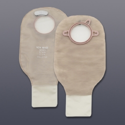 New Image 2-Piece Drainable Pouch 2-3/4" with Filter, Transparent