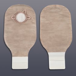 New Image 2-Piece Drainable Pouch 2-1/4" with Filter, Lock N Roll, Beige