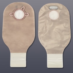 New Image 2-Piece Drainable Pouch 1-3/4" with Filter, Lock N Roll, Transparent