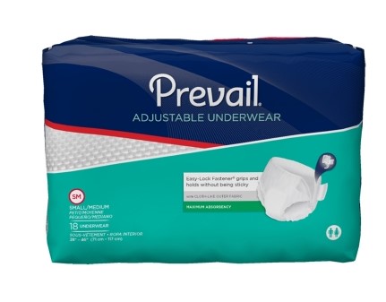 Prevail Adjustable Underwear Super Plus Medium