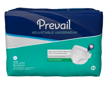 Prevail Adjustable Underwear Super Plus Large