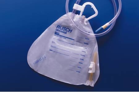 Economy Urinary Drain Bag with Anti-Reflux Valve 2,000 mL