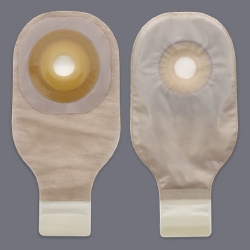 Premier 1-Piece Drainable Pouch Precut 1", Lock N Roll, Transparent