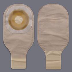 Premier 1-Piece Drainable Pouch Precut 1-3/4" with Flextend Barrier, Beige