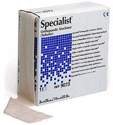 Specialist Orthopedic Cotton Stockinette, 4" x 25 yds.