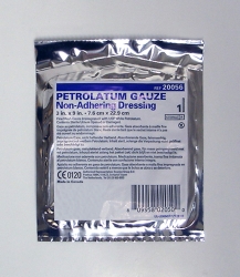 Impregnated Non-Adherent Petrolatum Gauze 1" x 8"