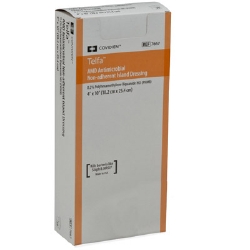 Telfa AMD Antimicrobial Island Dressing 4" x 10" Rectangle