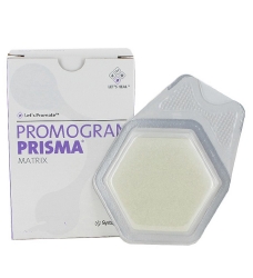 PROMOGRAN Prisma Collagen Matrix Dressing 19-1/9 sq. in. Hexagon