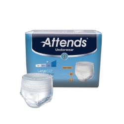 Attends Adult Extra Absorbency Protective Underwear Large 44" - 58"
