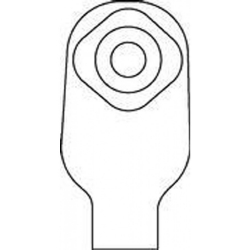 ActiveLife 1-Piece Drainable Pouch Precut 1-1/2" with Stomahesive Barrier