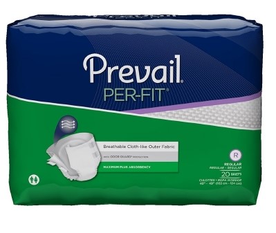 Prevail Per-Fit Adult Brief Regular 40" - 49"