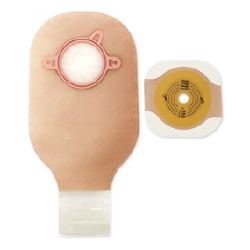 New Image Two-piece Colostomy/Ileostomy Drainable Single-use Kit 1-3/4", Lock N Roll