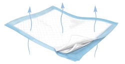 Wings Fluff and Polymer Breathable Underpad, 30" x 36"