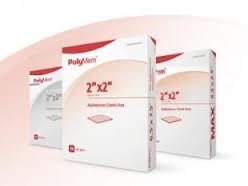 Polymem 2" x 2" Cloth Dot PolyMeric Membrane Dressing