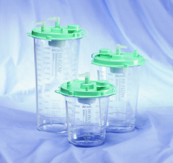 Bemis Hi-Flow Suction Canister with Aerostat Filter, 800 cc Capacity