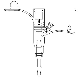 MIC Universal Feeding Adapter 14 fr
