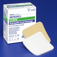 Copa Ultra-Soft Hydrophilic Foam Dressing 4" x 8" Rectangle