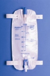 Easy Tap Leg Bag with PVC Extension Tubing, 1000 mL