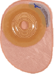 Assura 1-Piece Closed Pouch Cut-to-Fit Convex 5/8" - 1-3/4", Opaque