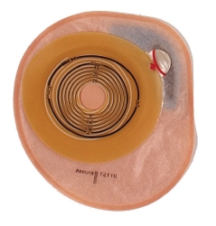 Assura 1-Piece Closed Pouch Cut-to-Fit Convex 5/8" - 1-3/4", Transparent