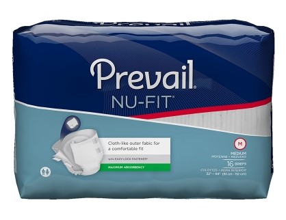 Prevail Nu-Fit Adult Brief Medium 32" - 44"