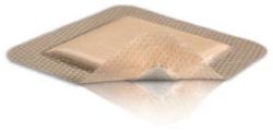 Mepilex Border Self-Adherent Foam Dressing 4" x 4"